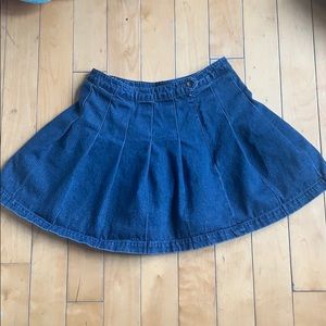 Denim skirt